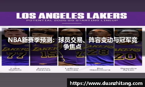 NBA新赛季预测：球员交易、阵容变动与冠军竞争焦点